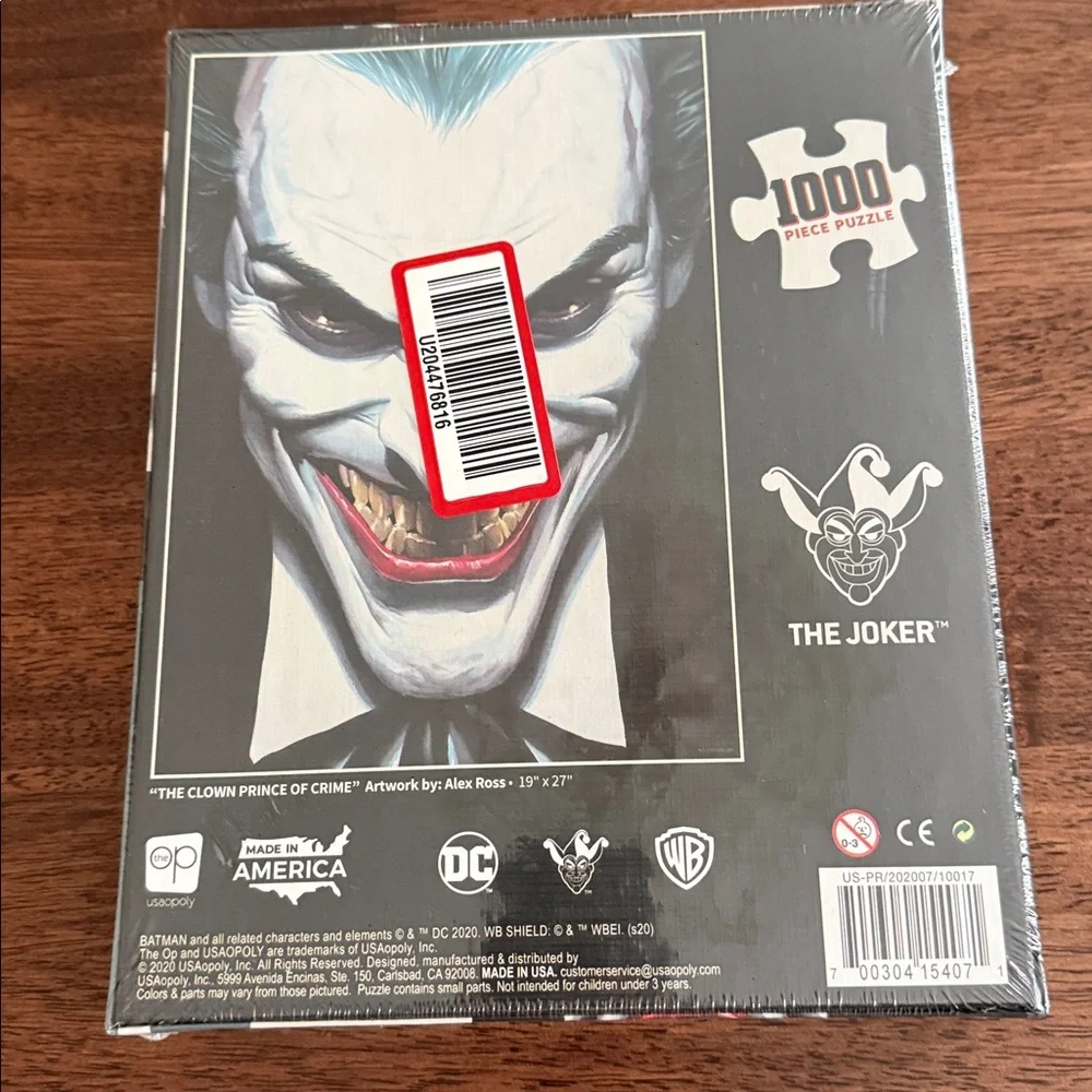 DC The Joker 1000 piece puzzle